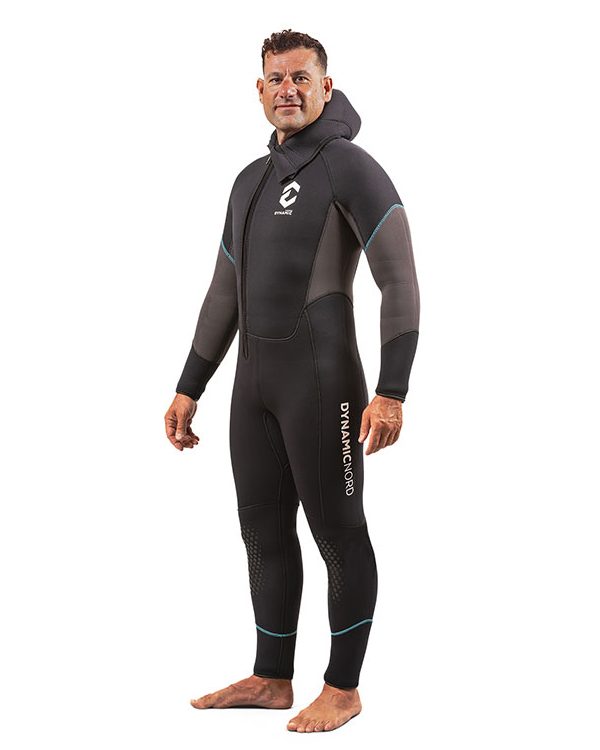 TRAJE NEOPRENO BUCEO CON CAPUCHA HOMBRE 7MM SE-SERIES DYNAMIC NORD
