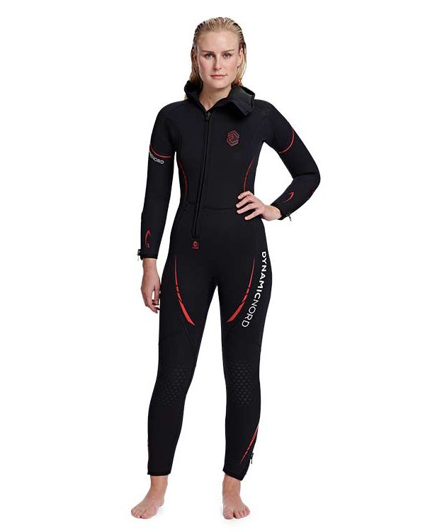 TRAJE NEOPRENO BUCEO MUJER CON CAPUCHA 5MM SL-SERIES DYNAMIC NORD